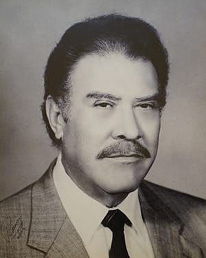 Fotografía del Dr. Manuel A. Barrera Maldonado
